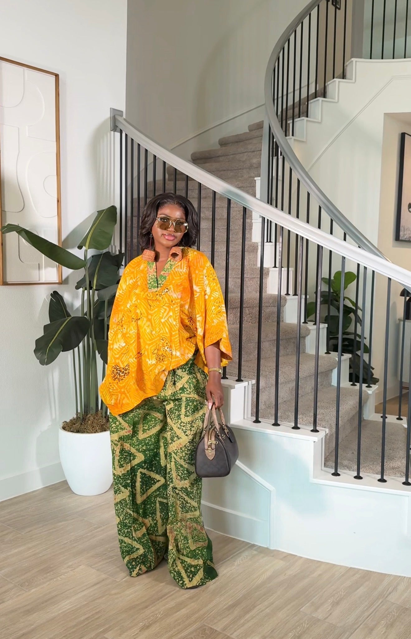 Adire chic set