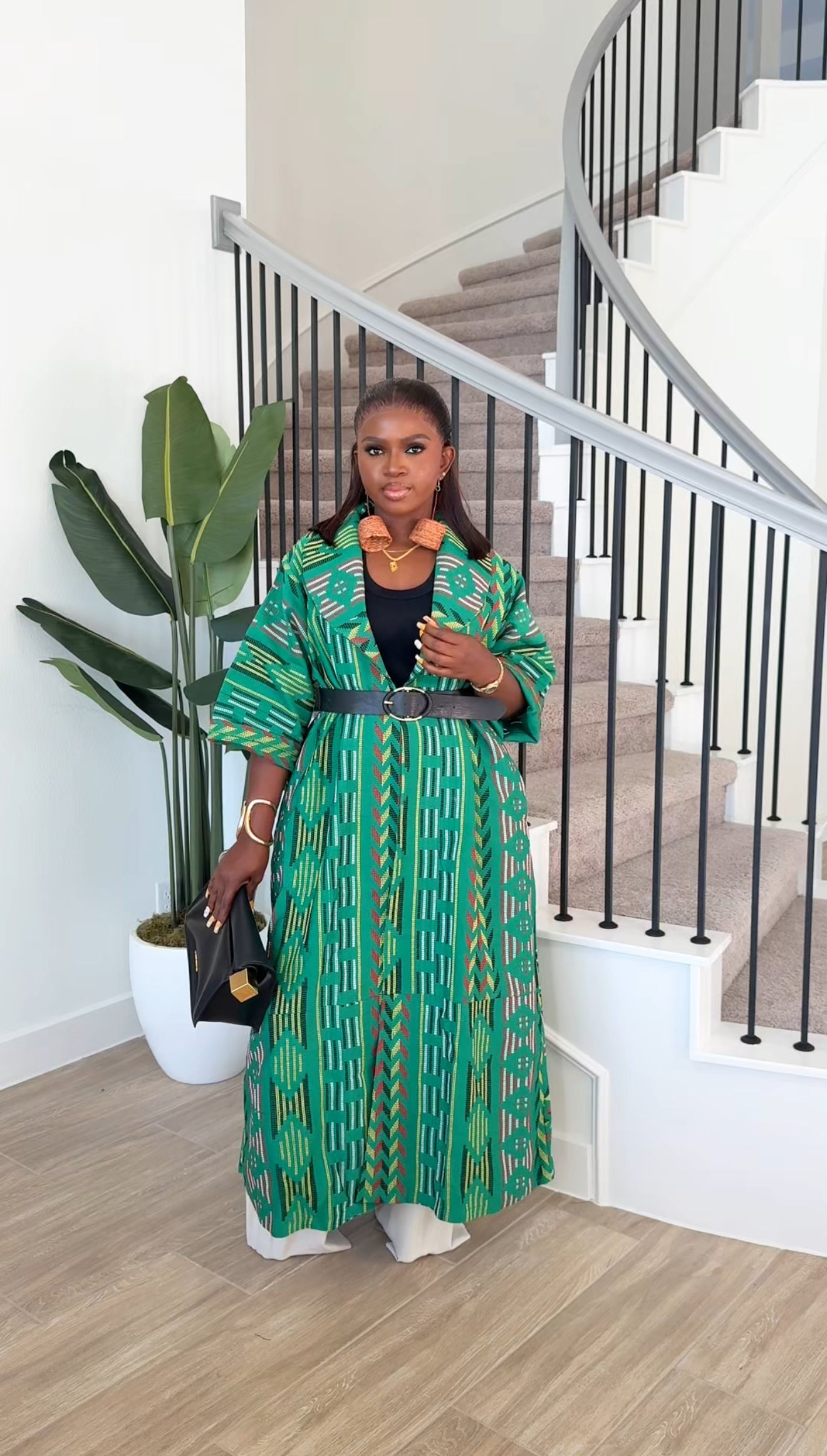 Akwaete kimono jacket