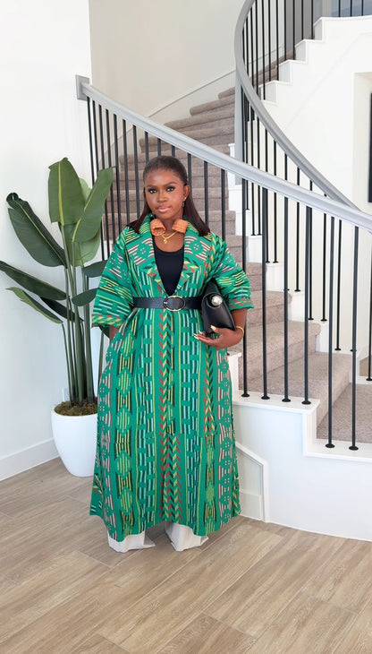 Akwaete kimono jacket