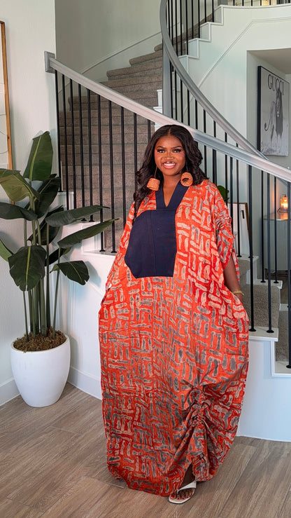 AA Adire & Asoke kaftan