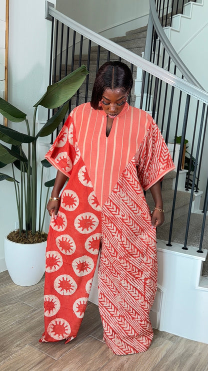 AA Adire X Asoke oversized jumpsuit
