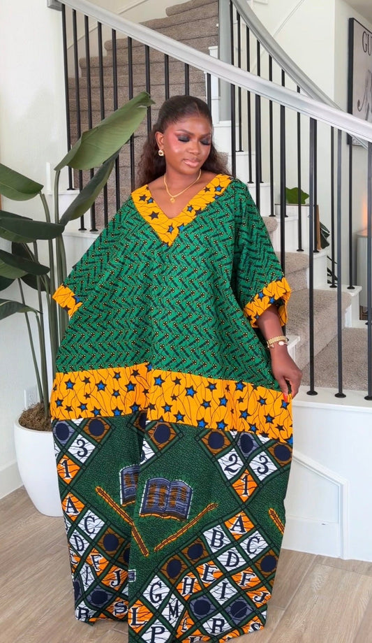 AA Ankara vintage dress