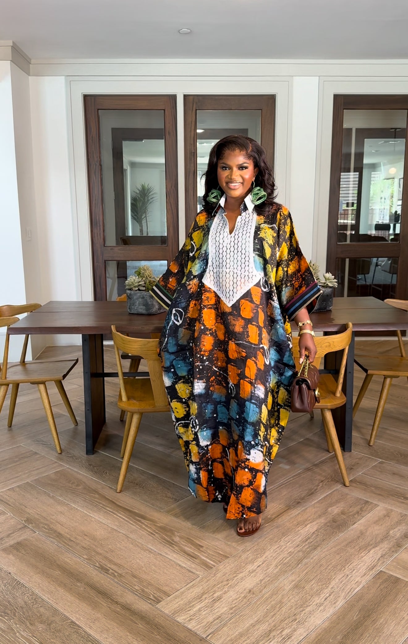 Adire X Asoke dress
