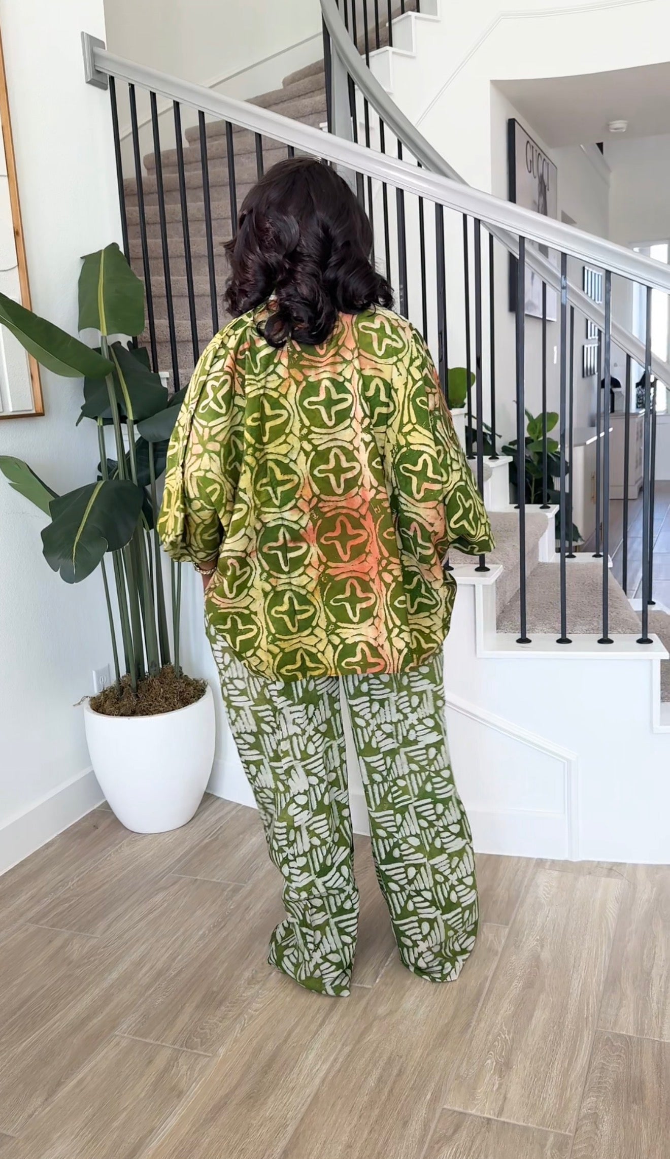 Adire chic set