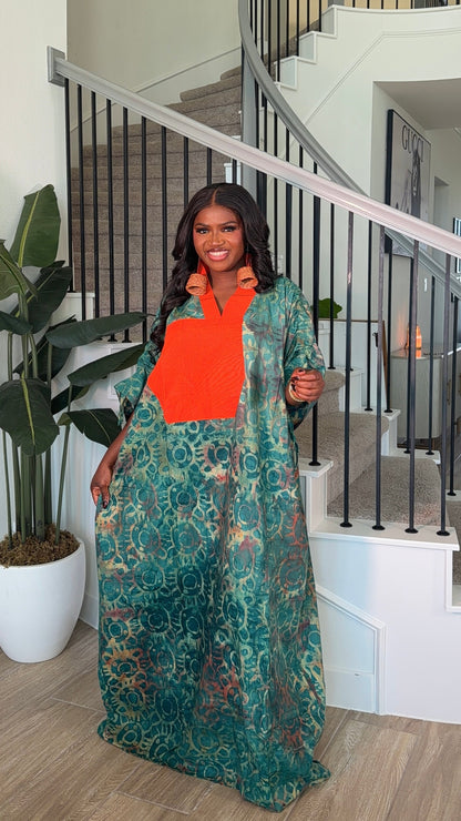 AA Adire & Asoke kaftan