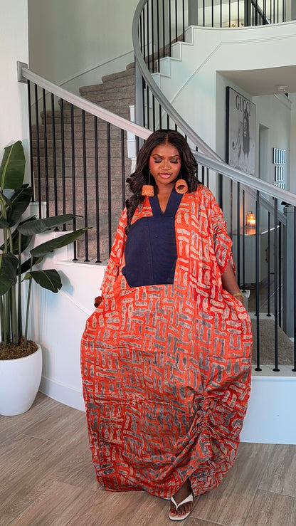 AA Adire & Asoke kaftan