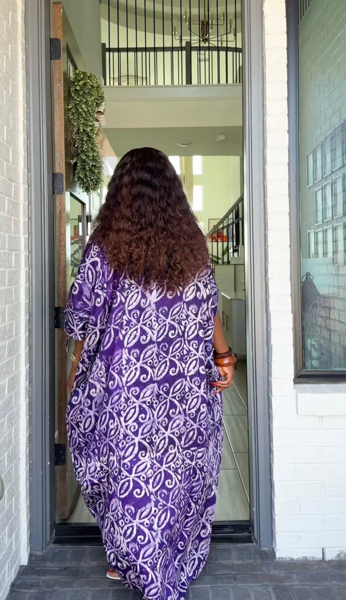 AA Adire X Asoke kaftan