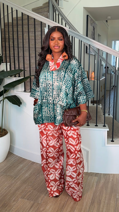 AA Adire chic set