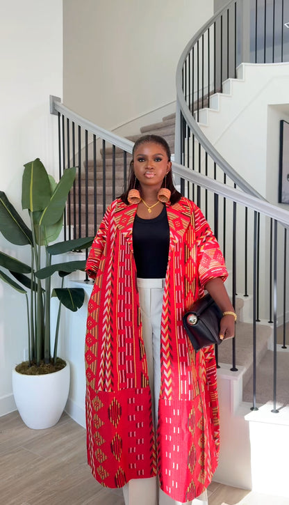 Akwaete kimono jacket