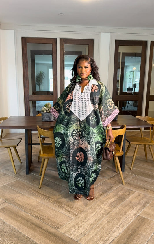 Adire X Asoke dress