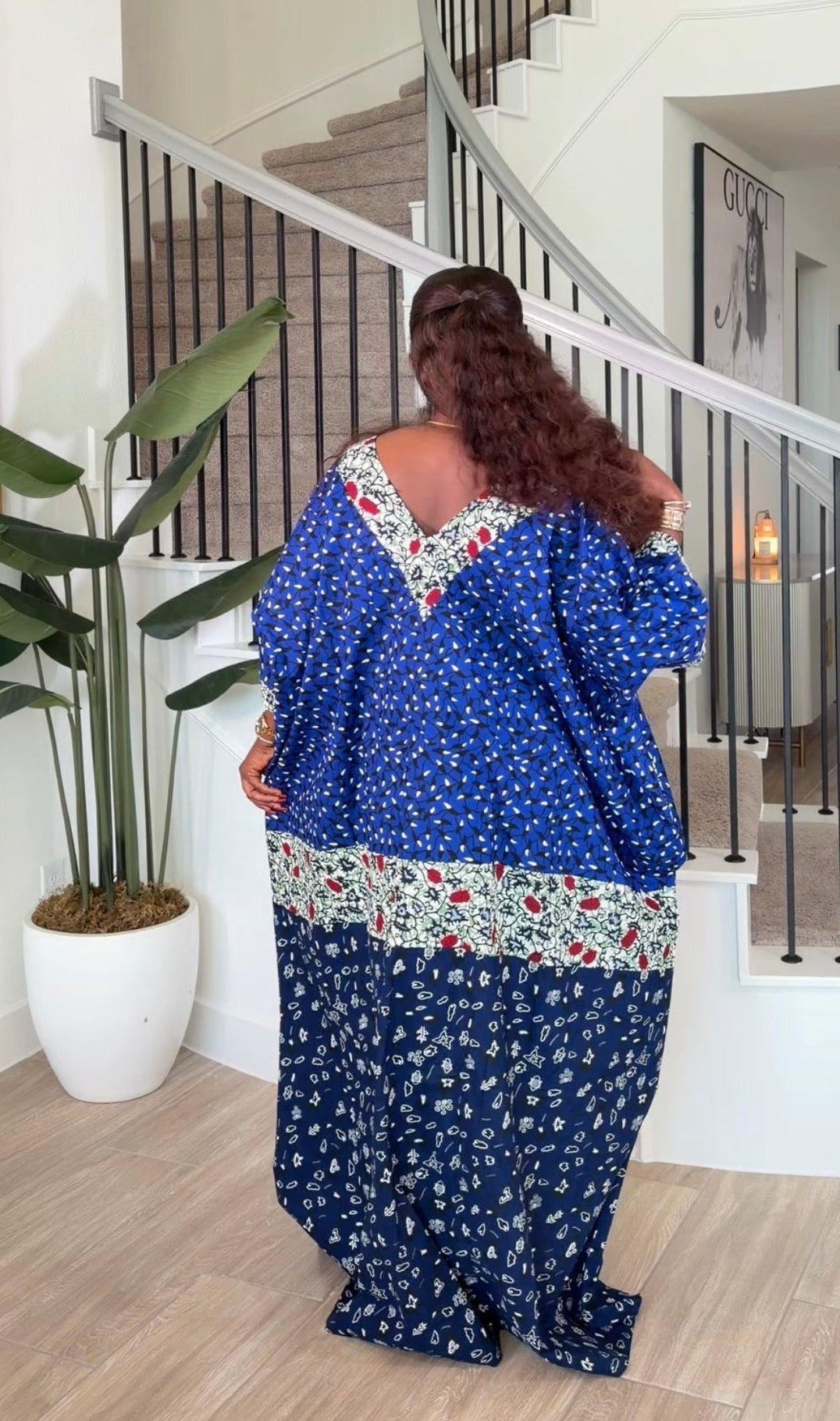 AA Ankara vintage dress