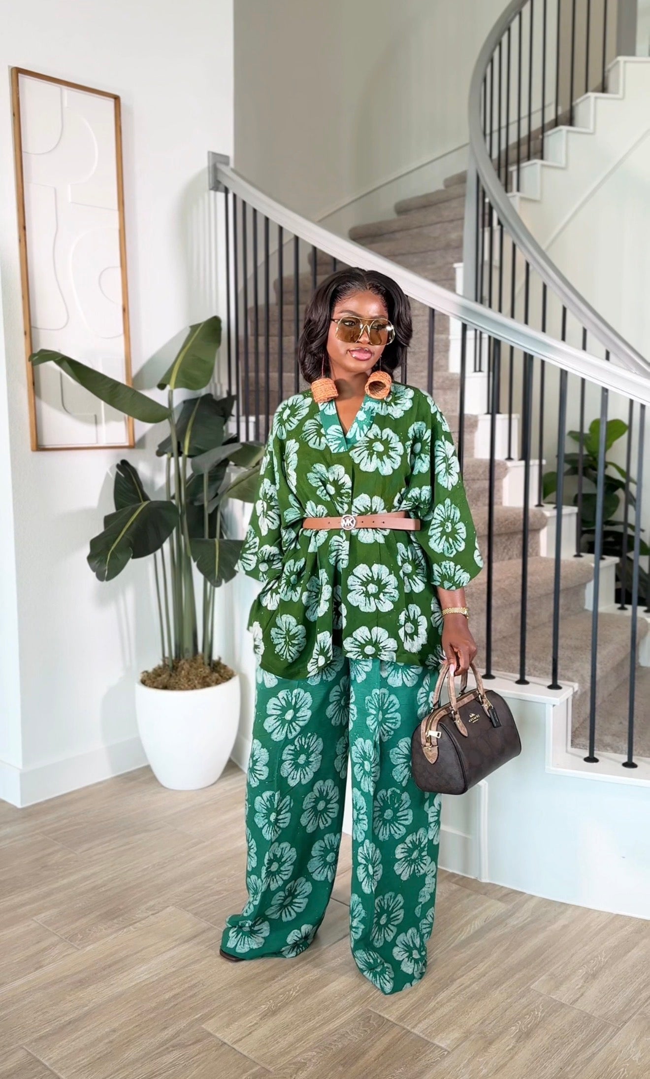 Adire chic set