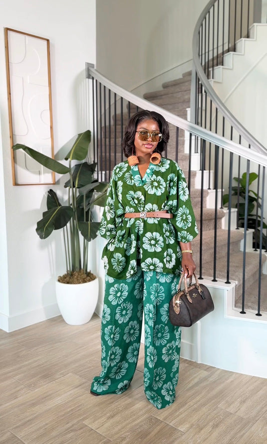 Adire chic set