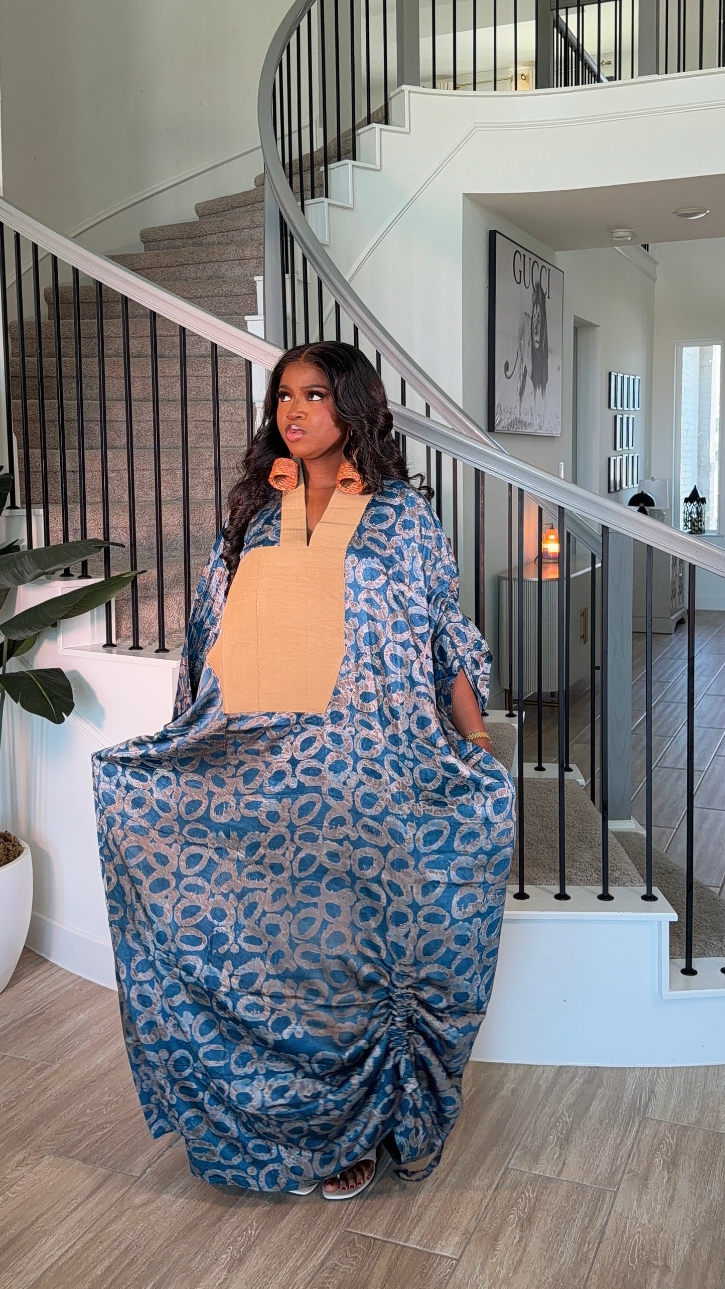 AA Adire & Asoke kaftan