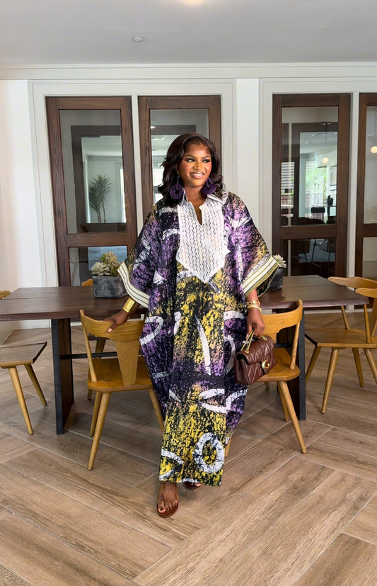 Adire X Asoke dress