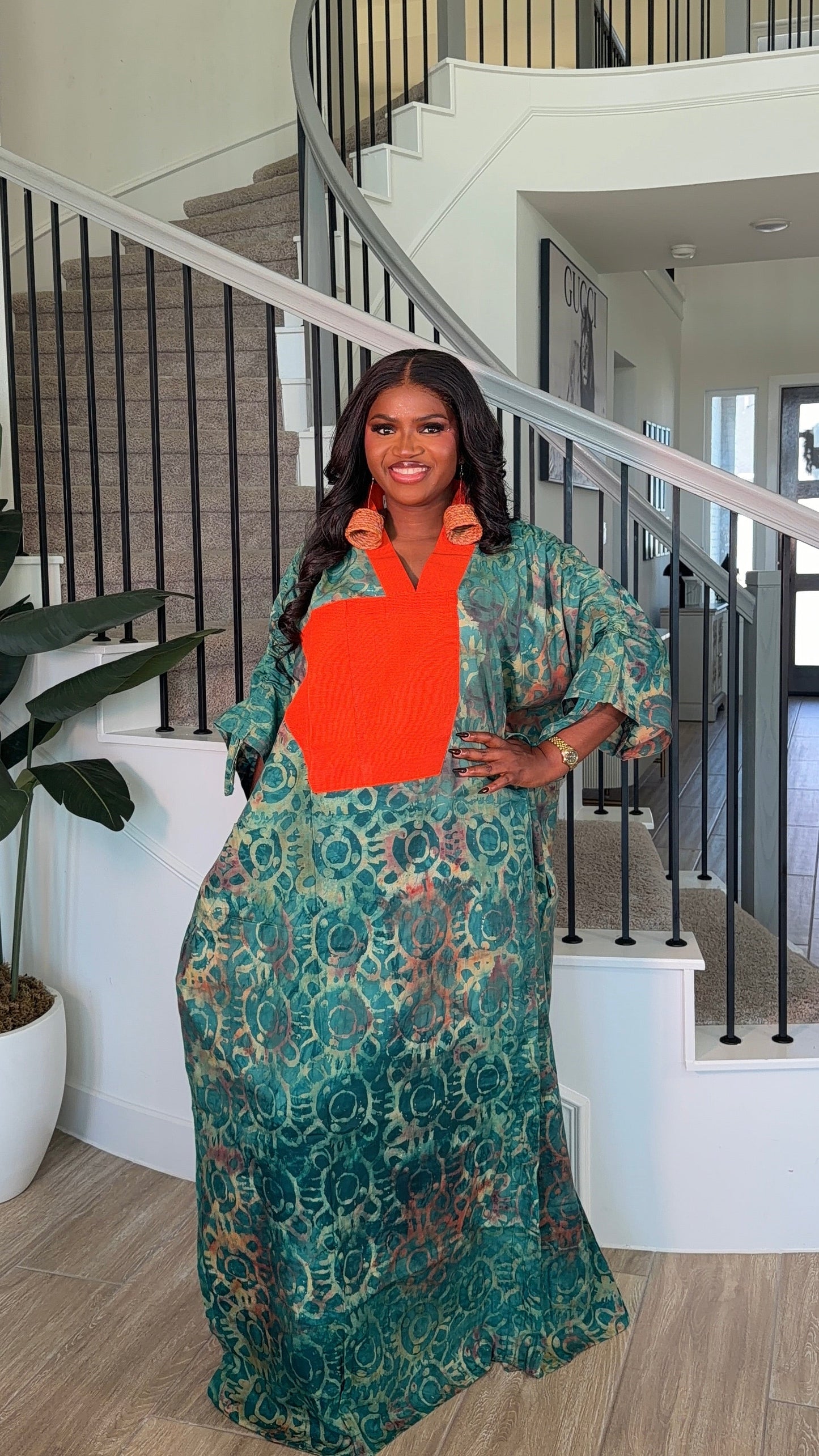 AA Adire & Asoke kaftan