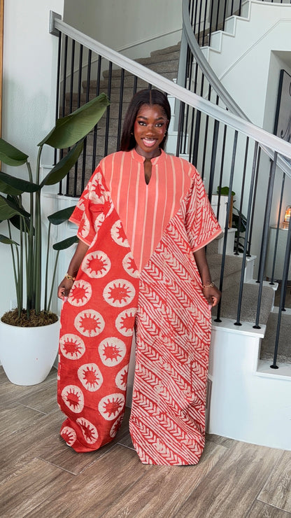 AA Adire X Asoke oversized jumpsuit