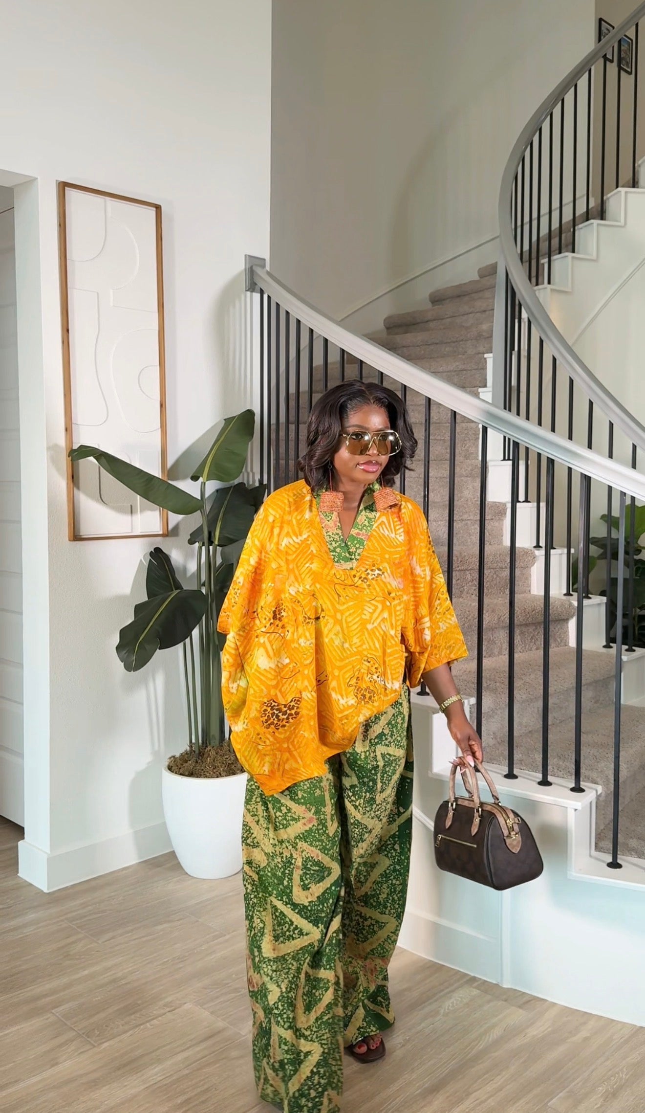 Adire chic set