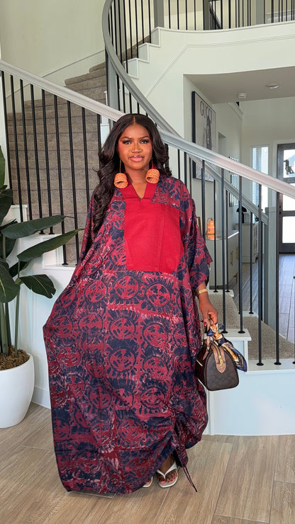 AA Adire & Asoke kaftan