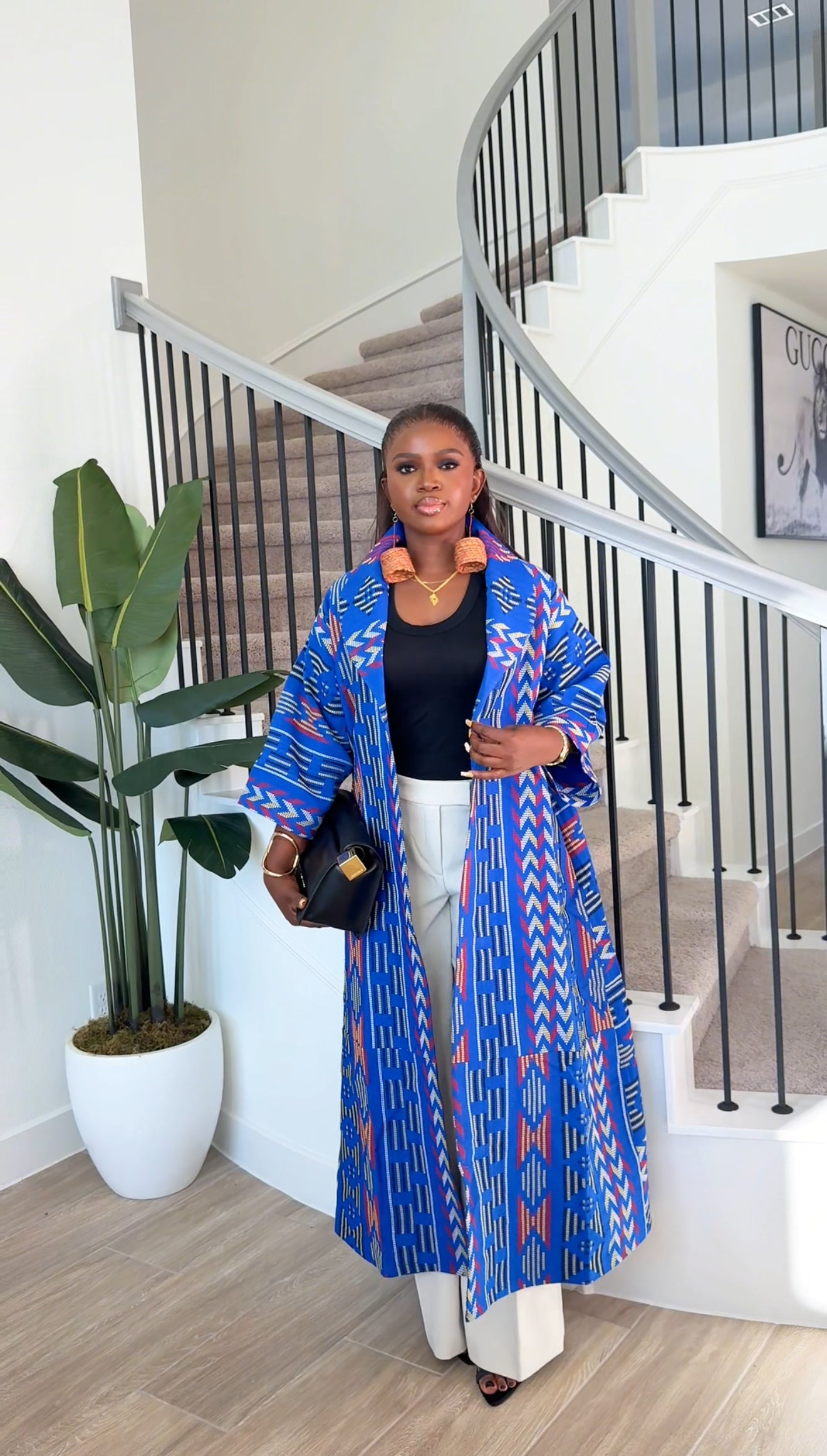 Akwaete kimono jacket