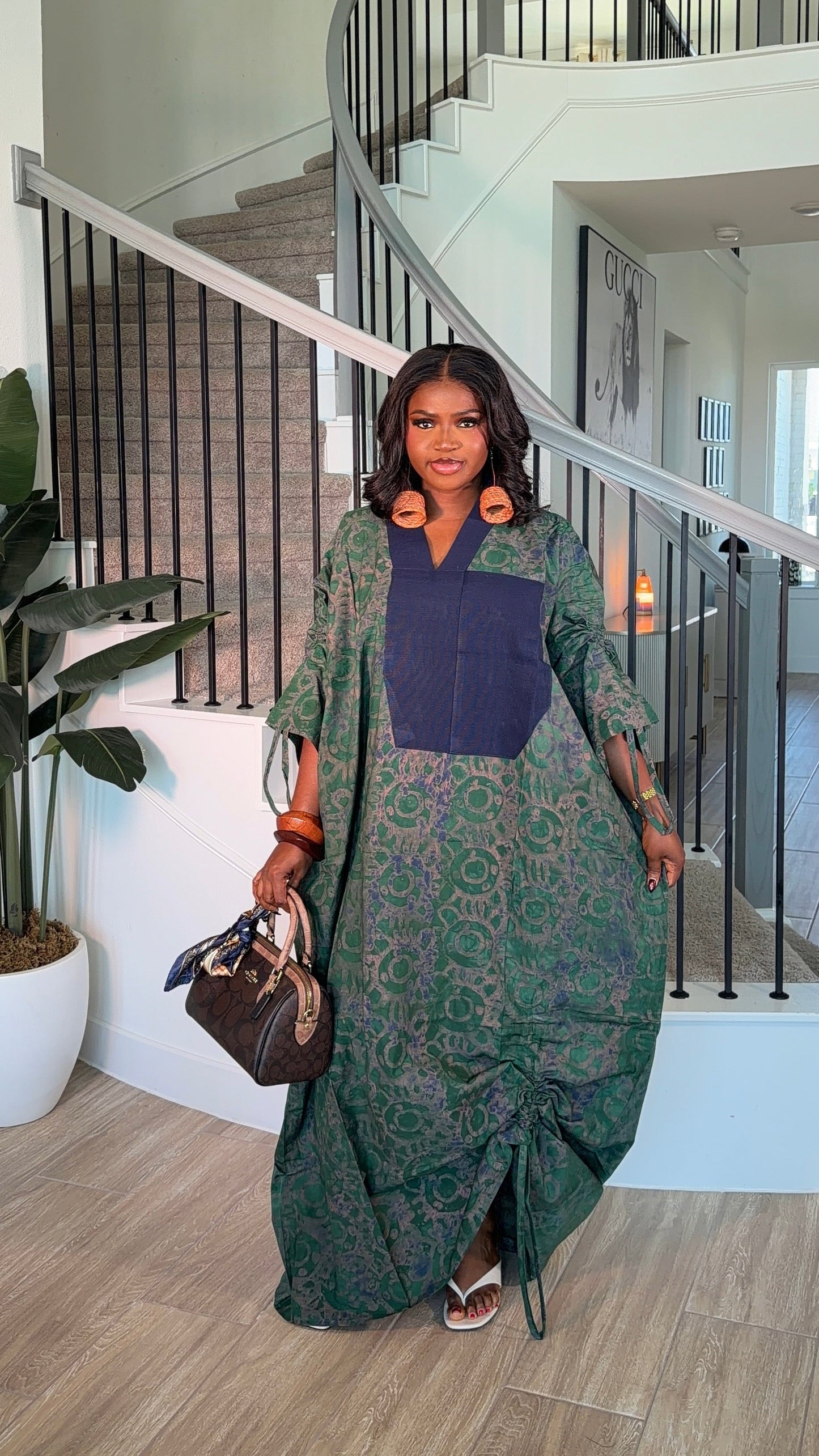 AA Adire & Asoke kaftan