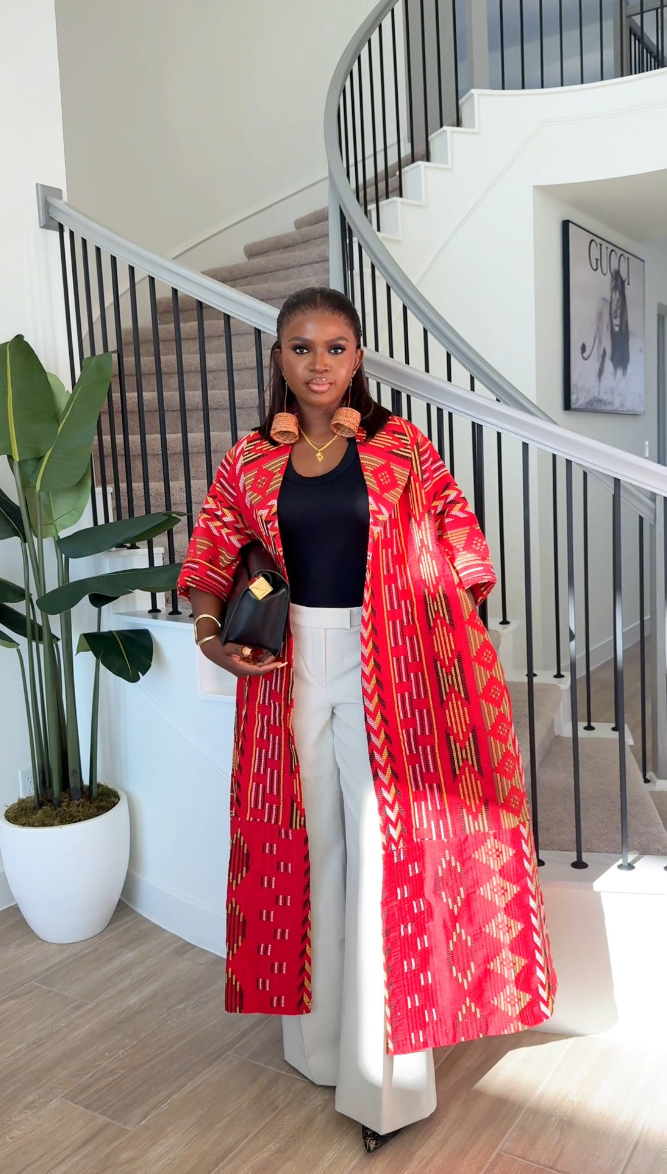 Akwaete kimono jacket