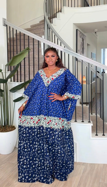 AA Ankara vintage dress