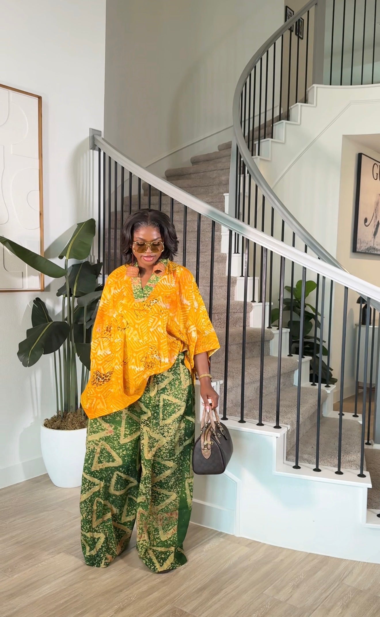 Adire chic set