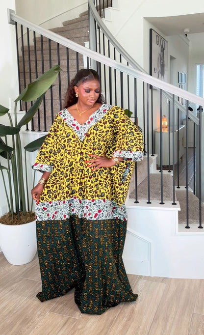 AA Ankara vintage dress
