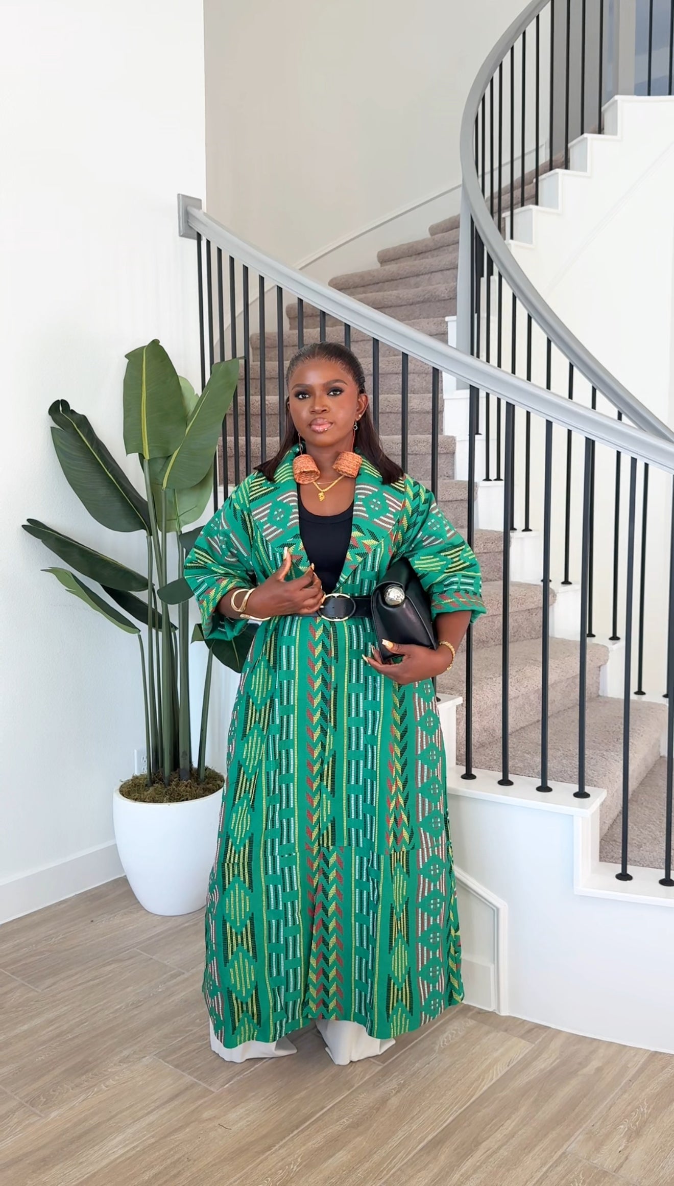 Akwaete kimono jacket