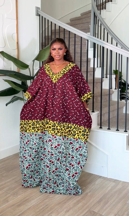AA Ankara vintage dress