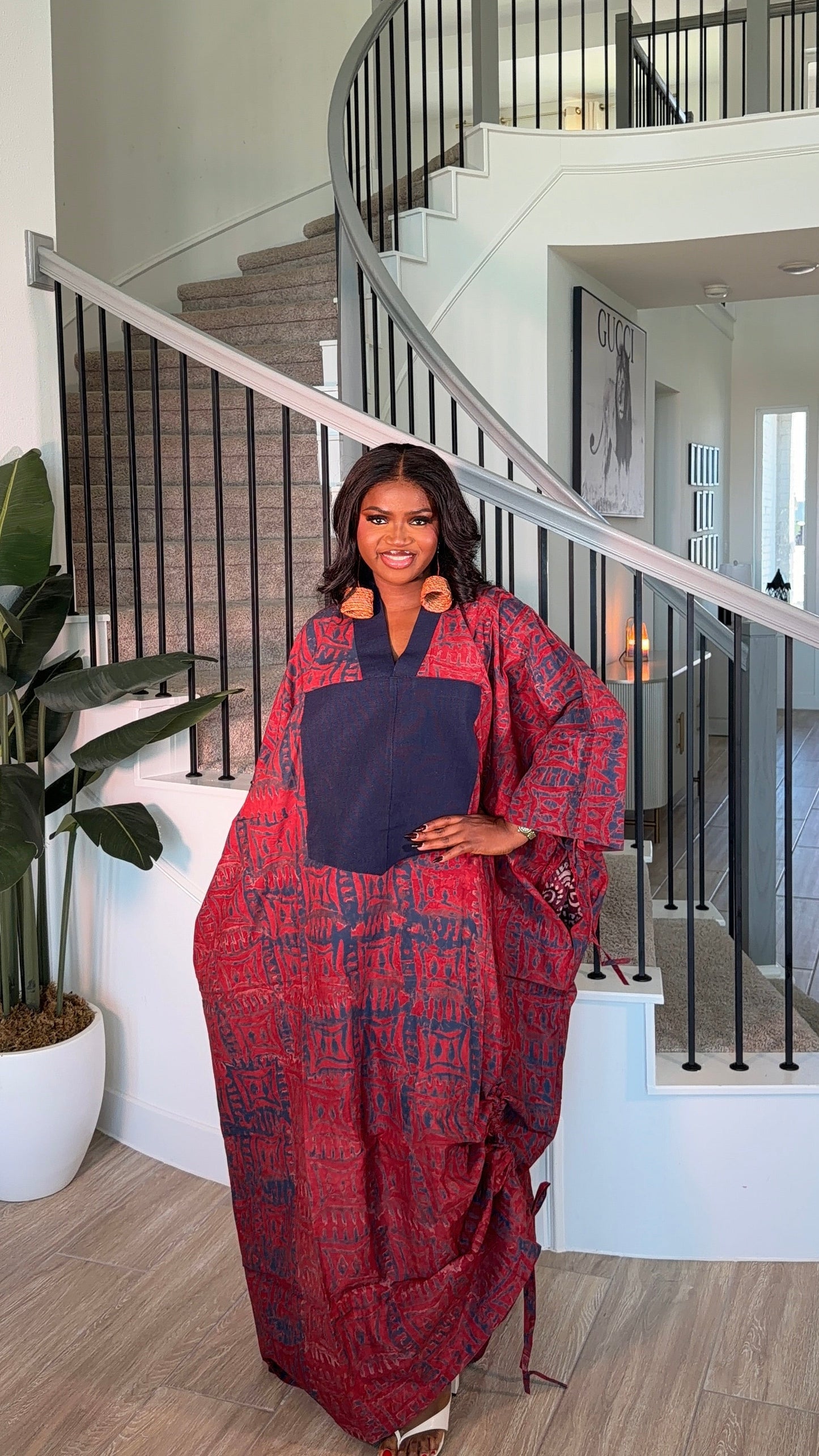 AA Adire & Asoke kaftan