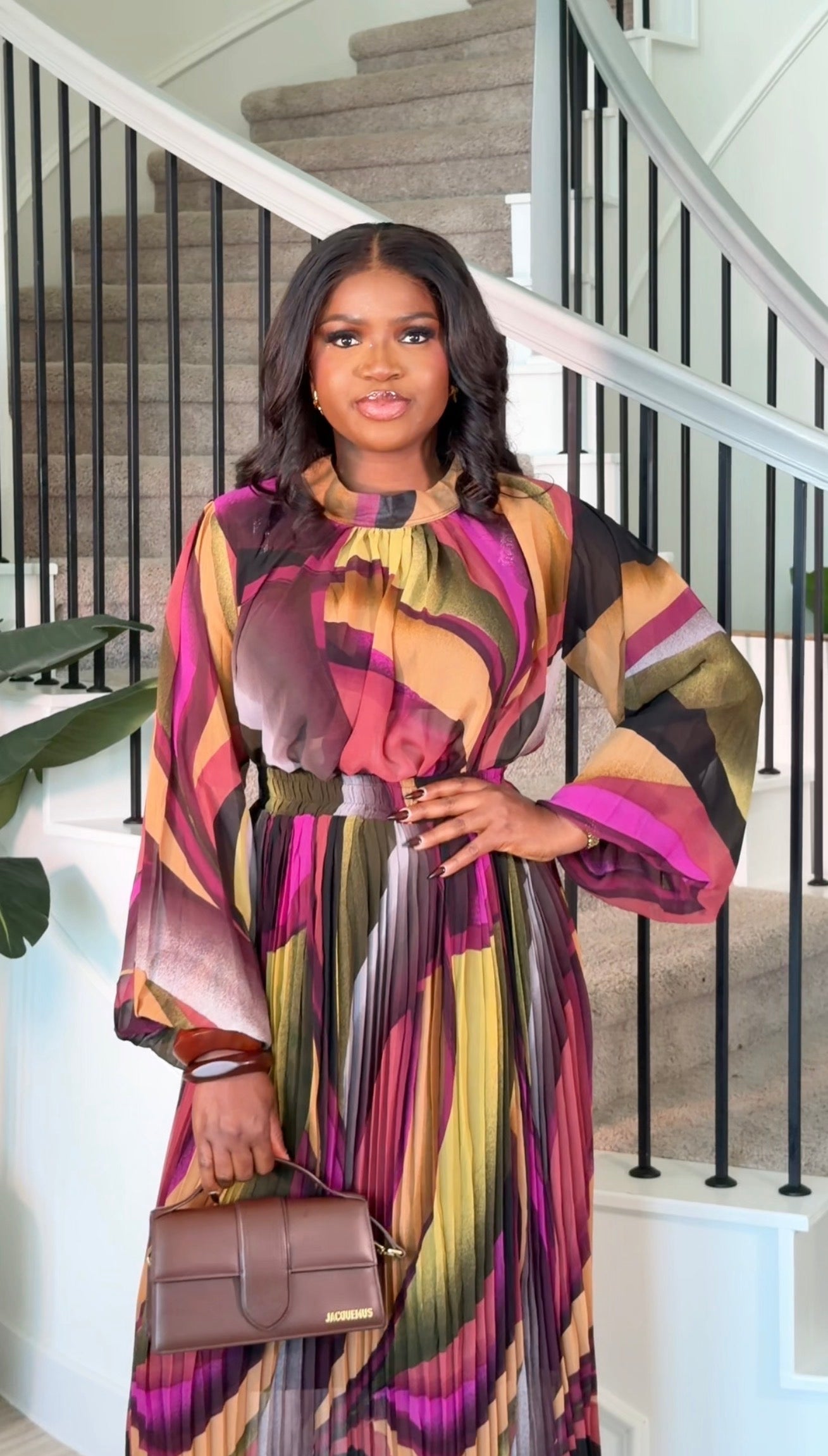 AA Dot & Pleat 3in1 Blazer set