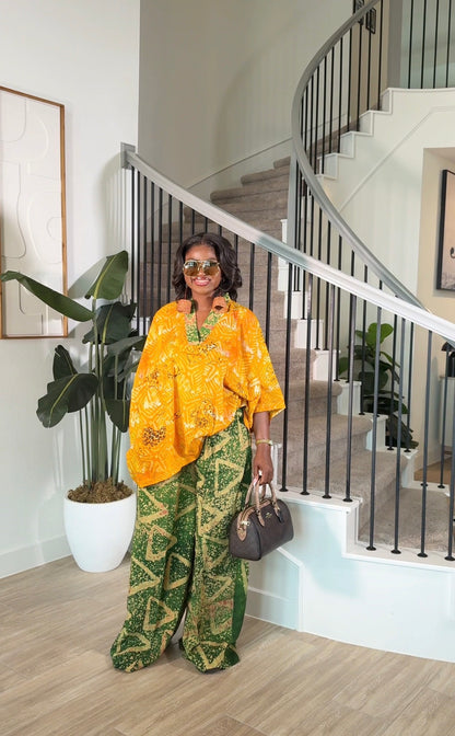 Adire chic set