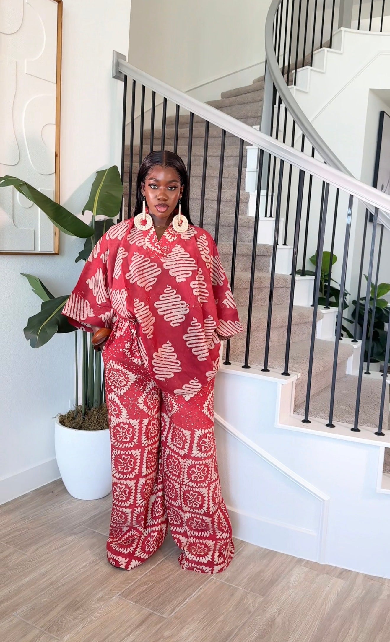 Adire chic set
