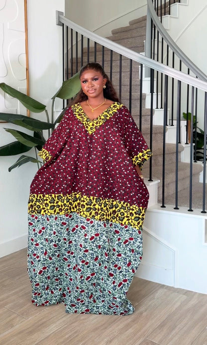 AA Ankara vintage dress