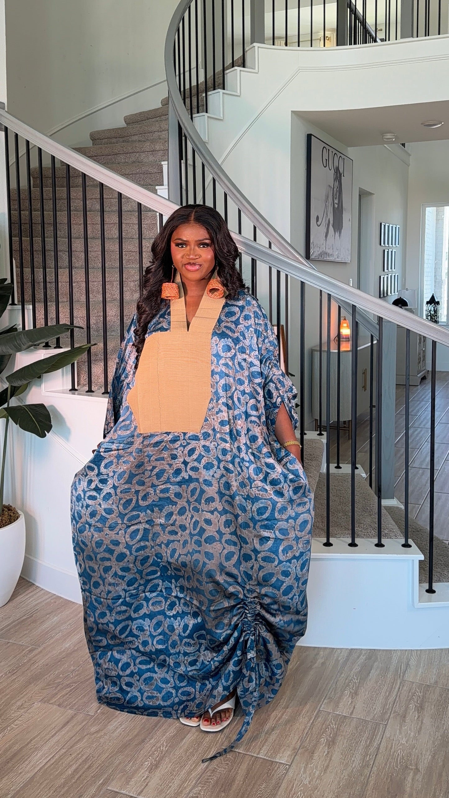 AA Adire & Asoke kaftan