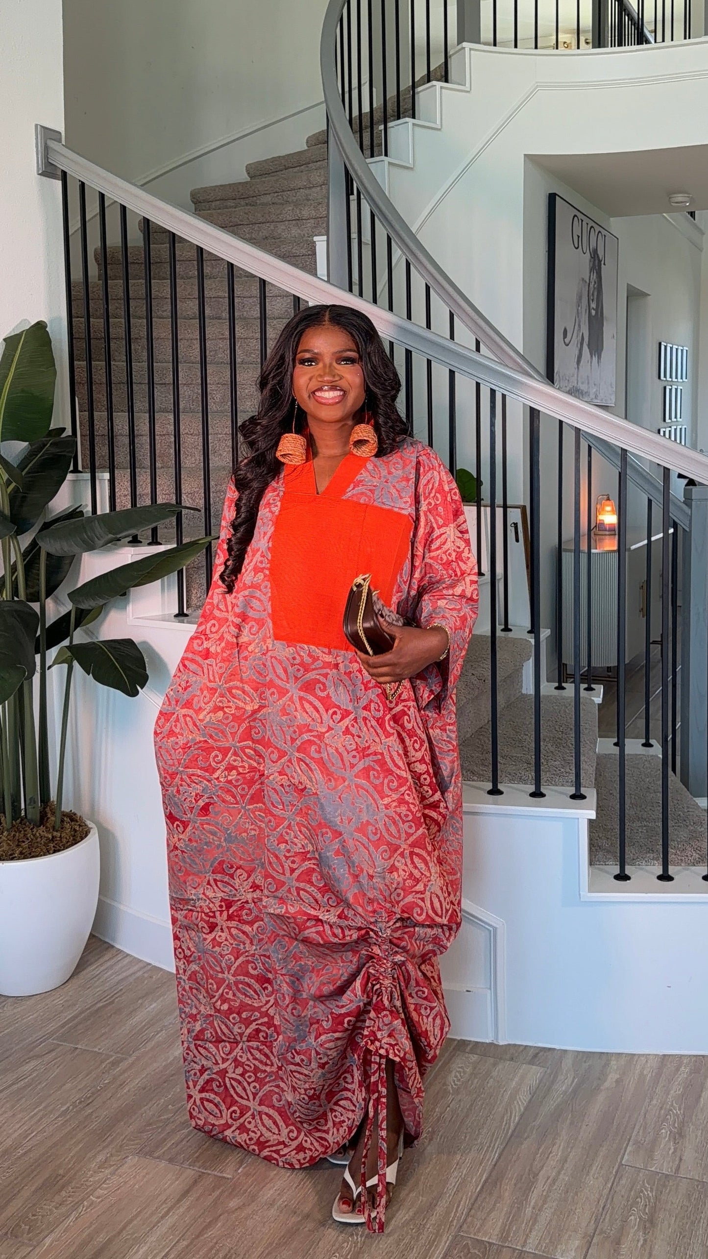 AA Adire & Asoke kaftan