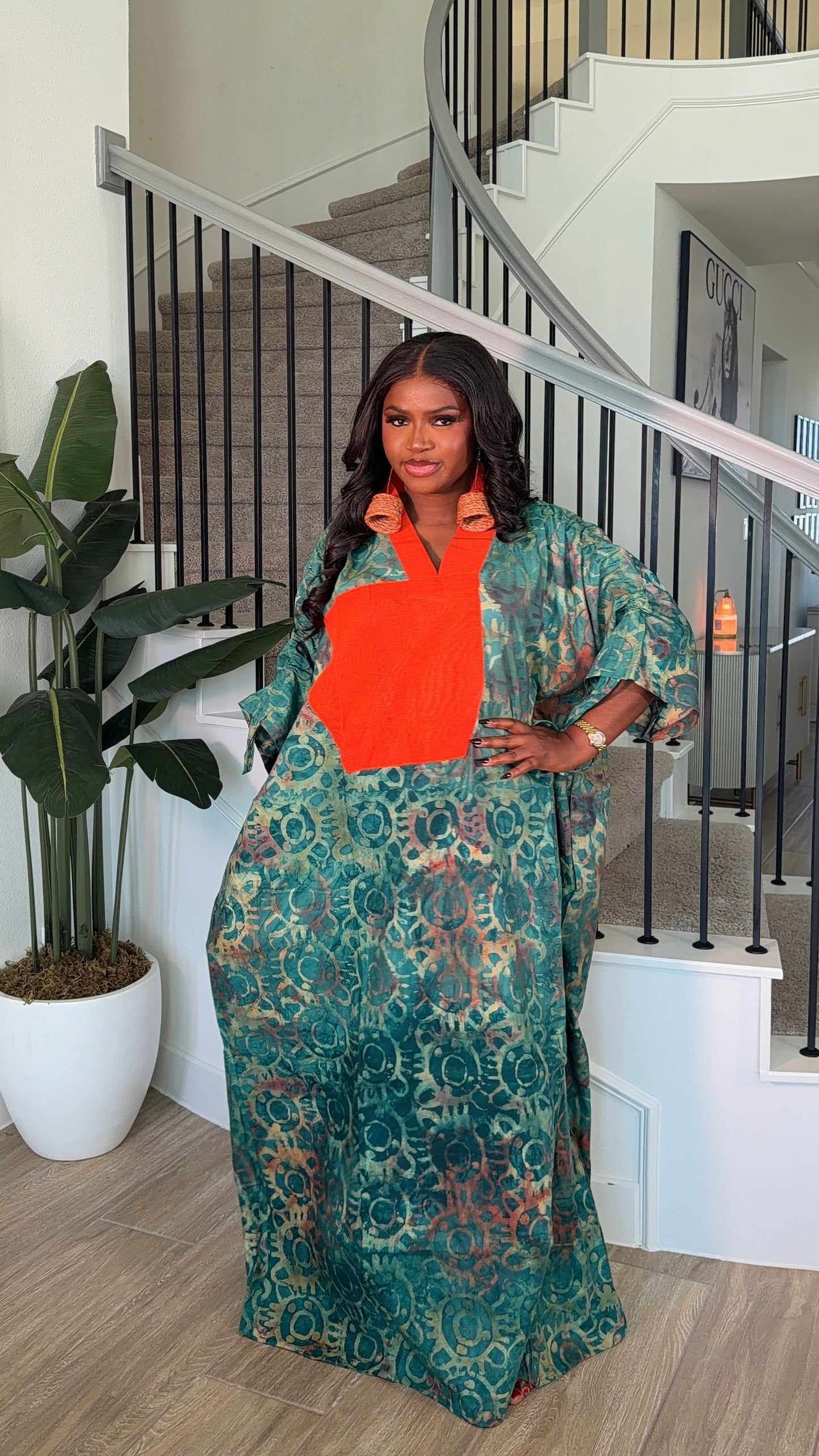 AA Adire & Asoke kaftan