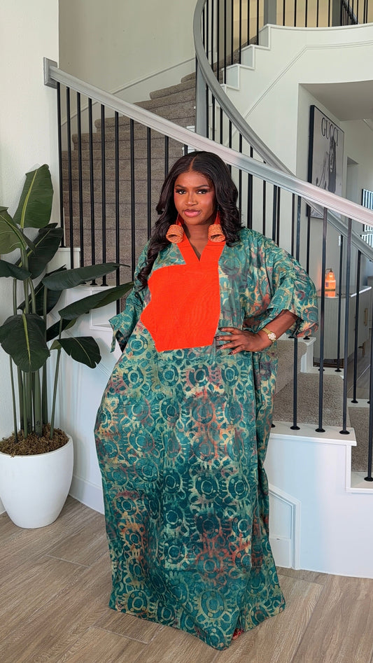 AA Adire & Asoke kaftan