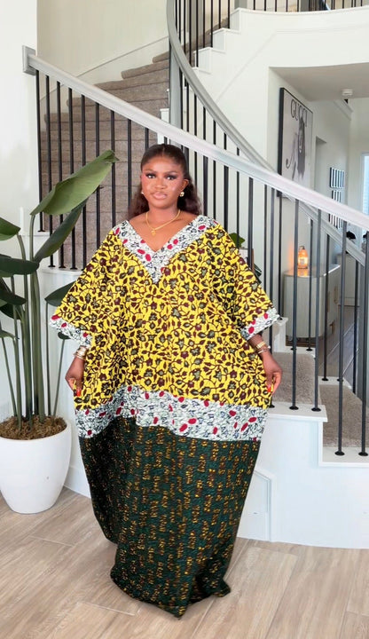 AA Ankara vintage dress