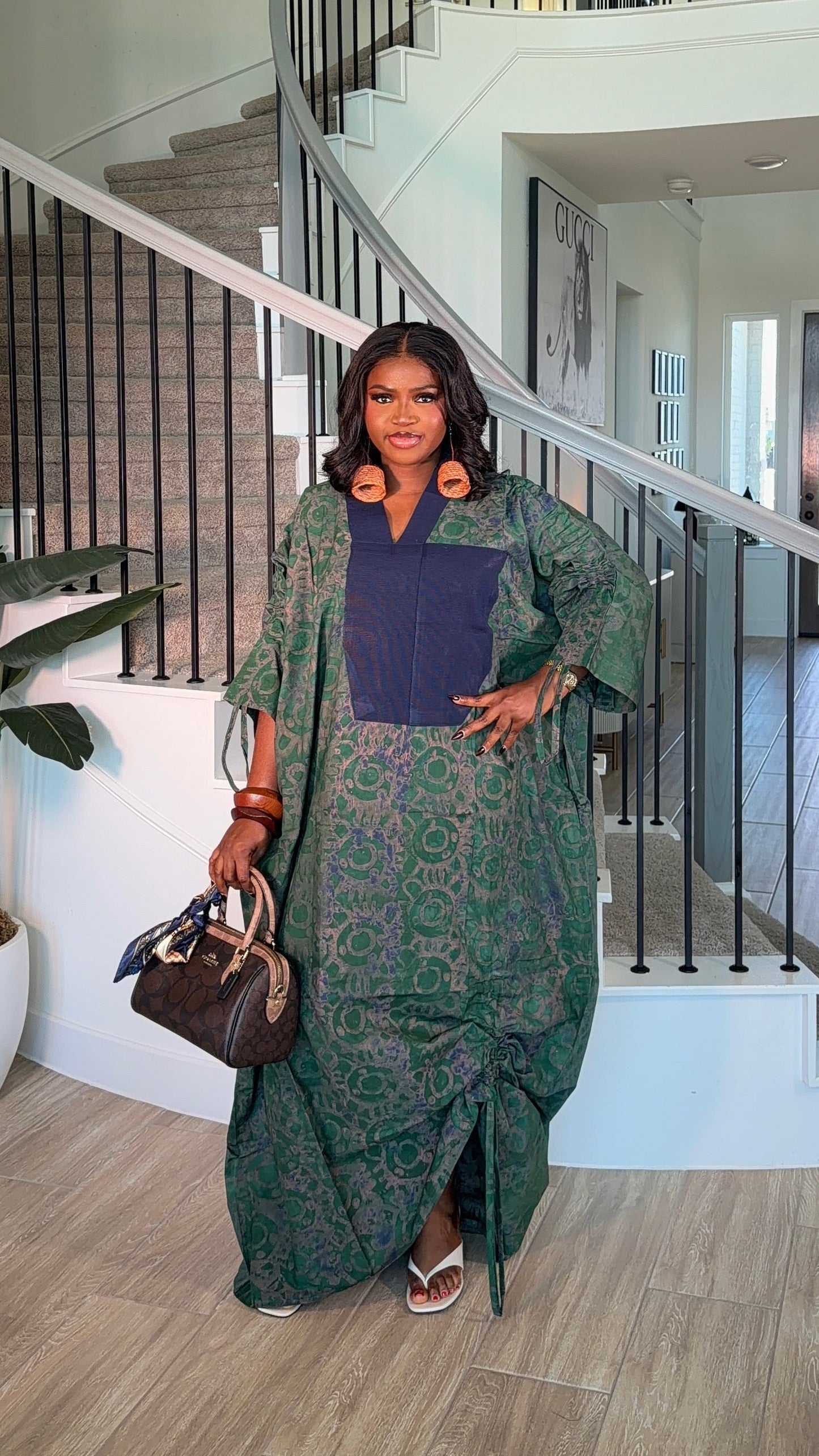 AA Adire & Asoke kaftan