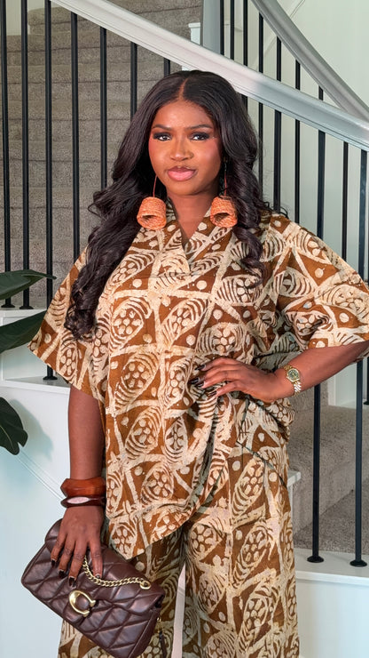 AA Adire chic set