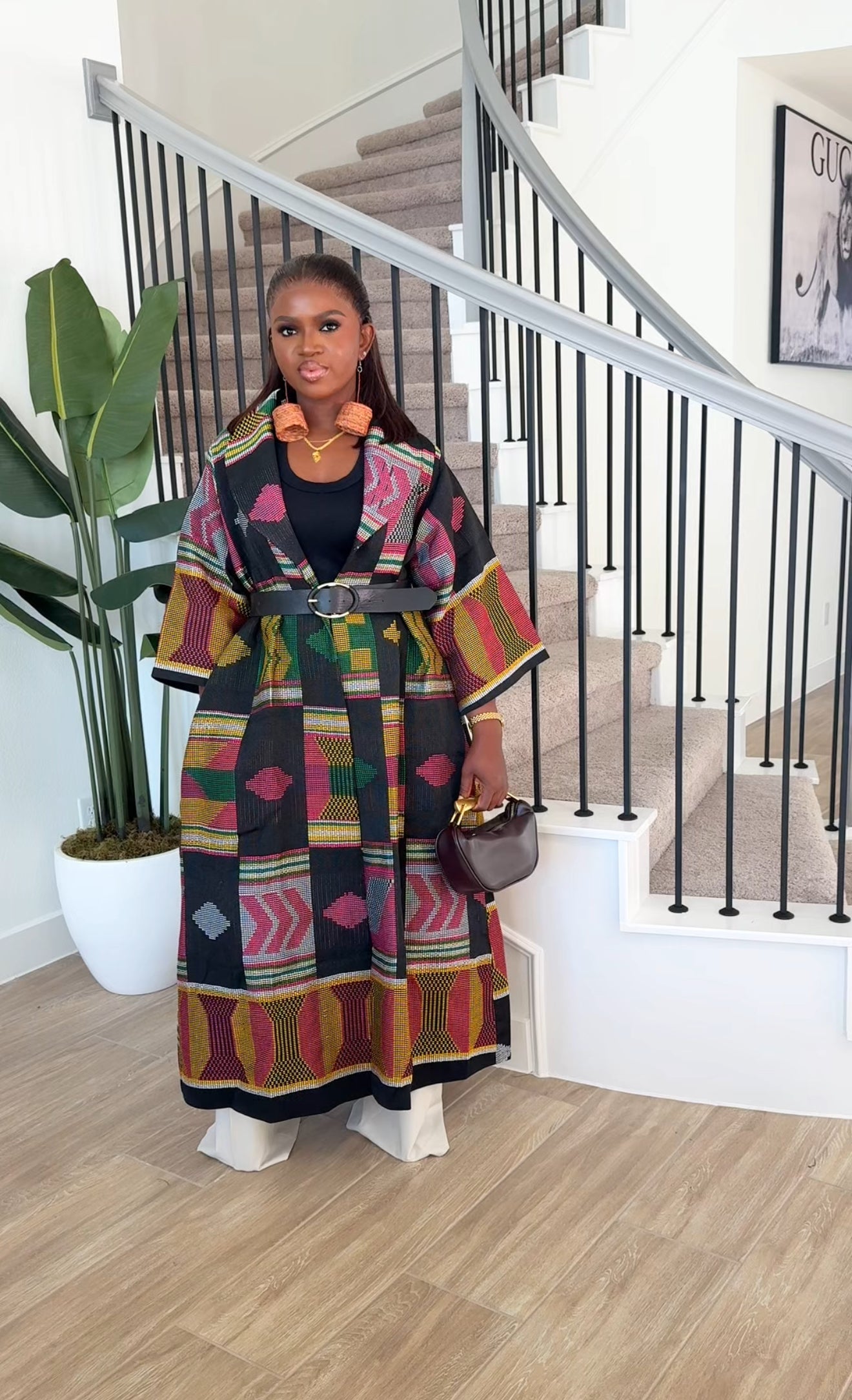 Akwaete kimono jacket