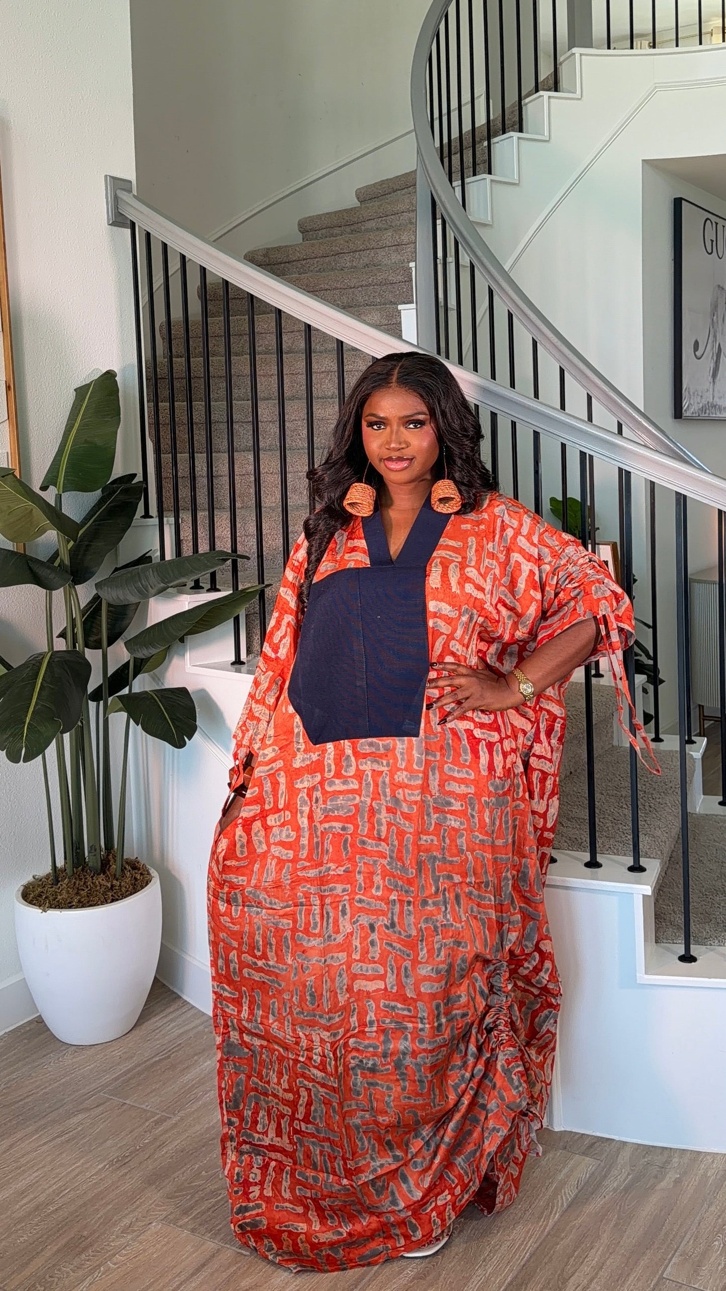 AA Adire & Asoke kaftan