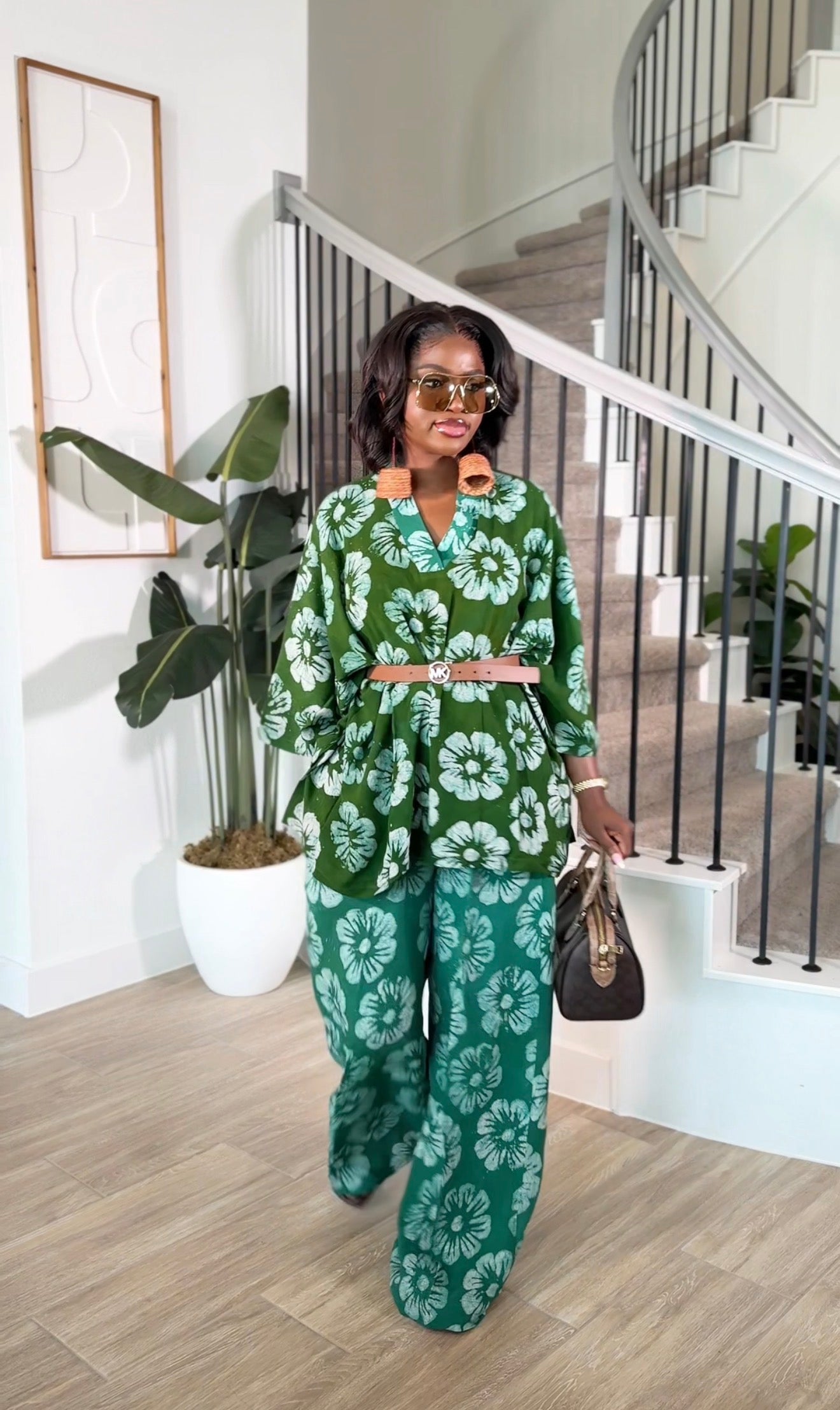 Adire chic set