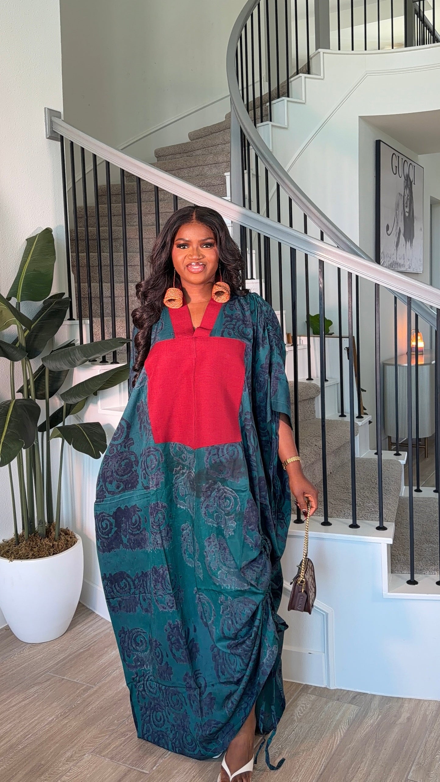 AA Adire & Asoke kaftan