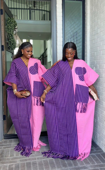 AA Aso Oke Jola kaftan