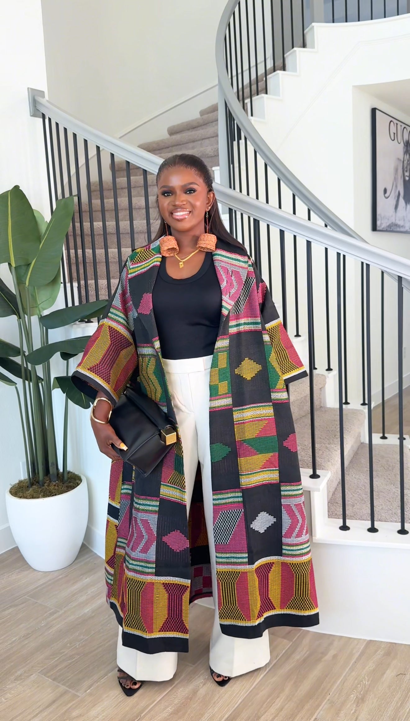 Akwaete kimono jacket