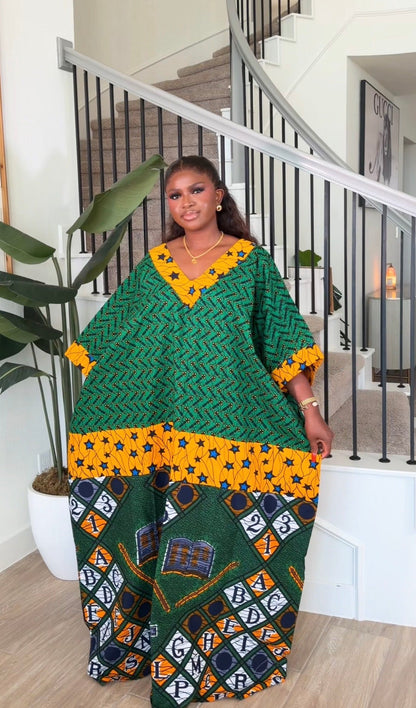 AA Ankara vintage dress